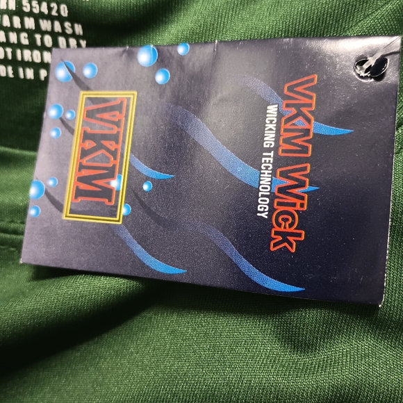 2 New YKM Performance Wicking Technology Long Sleeve Tee Shirts Size Large - Picture 5 of 9